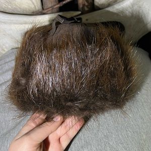 Fourrures Audet Furs Beaver Fur Suede Hat